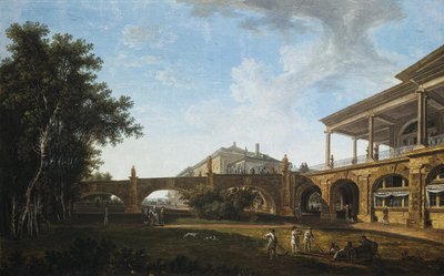Tsarskoye Selo, 1794 में पार्क में कैमरून गैलरी का रैंप द्वारा वसीली पेट्रोविच पेट्रोविच