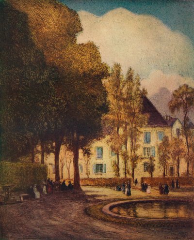 ड्रैगन पूल, वर्सेल, c1915 द्वारा वॉन ट्रॉब्रिज