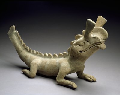 इगुआना, 600-900 ईस्वी (सिरेमिक) द्वारा वेराक्रूज वेराक्रूज