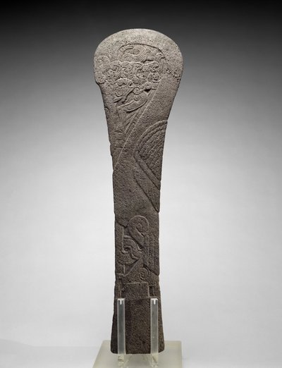 पाल्मा विथ ए वाटरबर्ड, 300-1200 ईस्वी (बेसाल्ट) द्वारा वेराक्रूज वेराक्रूज
