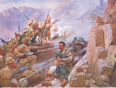 दार्गई की आंधी, चित्रण इंग्लैंड के इतिहास से 1900 के दशक द्वारा वेर्केर मोंथिथ हैमिल्टन
