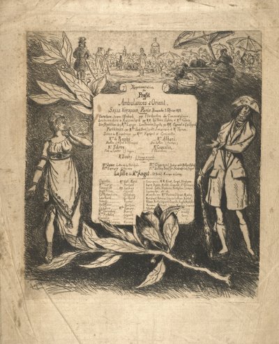 फरवरी 3, 1878, सैले वेंटाडॉर के प्रदर्शन का कार्यक्रम द्वारा Vicomte Ludovic Lepic