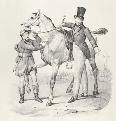 बच्चू। VI: मैं चल नहीं सकता था, अब मैं कहीं भी नहीं चल पाता, 1824.. द्वारा विक्टर एडम