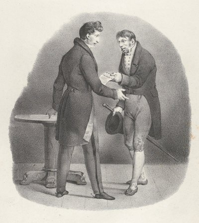 बच्चू। बारहवीं: मुझे पता था कि मैंने उतना ही सोचा, 1824। द्वारा विक्टर एडम