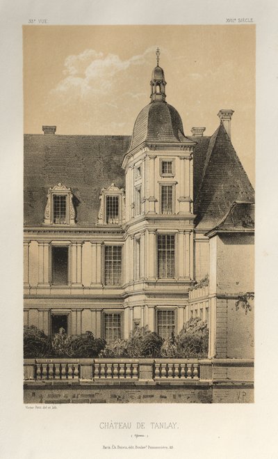 ... पी एल। 33, चेतो दे तानले योने, 1860। द्वारा विक्टर पेटिट