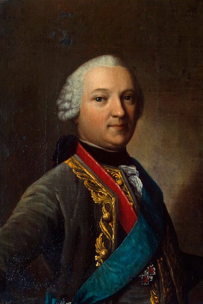 कैस्पर वॉन साल्डर्न का पोर्ट्रेट, 1711-1786, 18वीं सदी के मध्य में। द्वारा विगिलियस एरचसेन