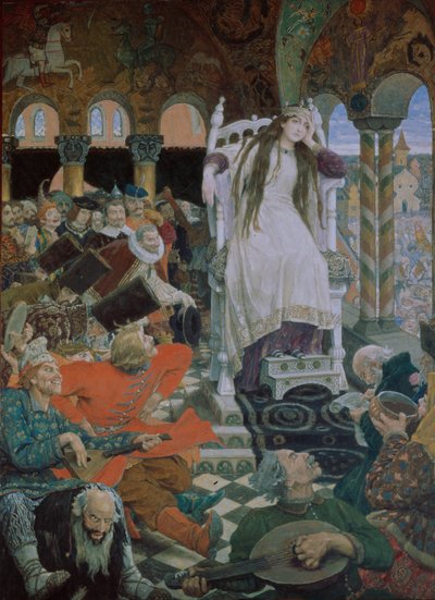 द प्रिंसेस हू नेवर स्माइल नेस्मेयाना, 1914-1916 द्वारा विक्टर मिखायलोविच वासनेत्सोव