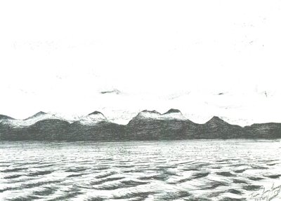फ़ेरी से जुरा दृश्य, 2005 द्वारा विंसेंट अलेक्जेंडर बूथ