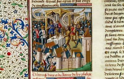 एकर का कब्जा, c1191, 15वीं सदी द्वारा Beauvais के विन्सेंट