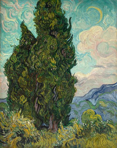 cypresses द्वारा विन्सेंट वैन गॉग