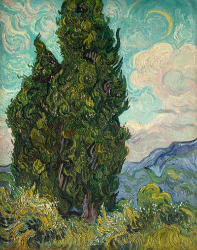 सरूइस, 1889। द्वारा Vincent van Gogh