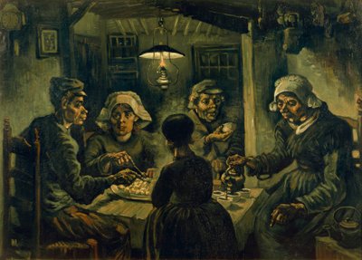 आलू खाने वाले द्वारा Vincent van Gogh