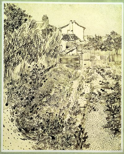 फूलों का बगीचा, 1888 द्वारा विन्सेंट वैन गॉग