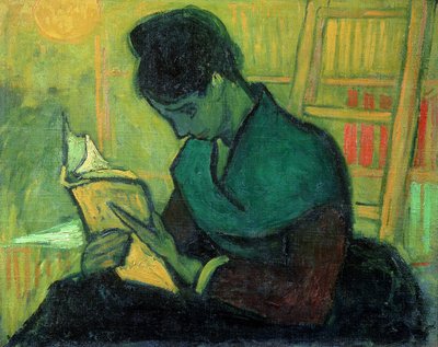 द नॉवेल रीडर, 1888 द्वारा Vincent van Gogh