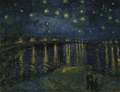द स्टार्री नाइट, 1888 द्वारा Vincent van Gogh