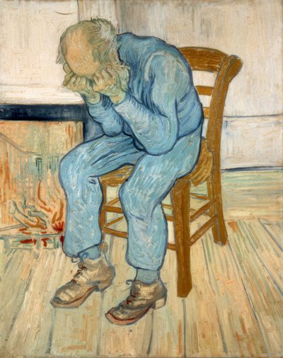 शोक करने वाला बूढ़ा द्वारा Vincent van Gogh