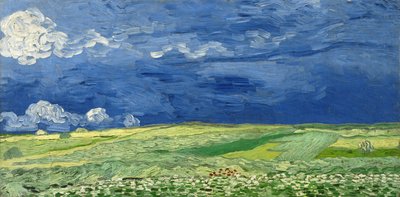 थंडरक्लाउड, 1890 के तहत व्हीटफील्ड द्वारा Vincent van Gogh