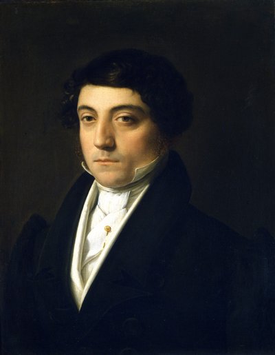 Gioacchino Rossini (1792-1868) युवा का पोर्ट्रेट - Vincenzo Camuccini (1771-1844) द्वारा, लगभग 1830। कैनवास पर तेल। आकार 46; 5 x 37 सेमी। ला स्काला थिएटर संग्रहालय, मिलान (म्यूसी डू थिएटर डे ला स्काला) द्वारा विन्सेन्ज़ो कैमुचिनी