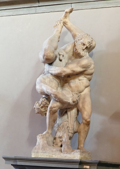 हरक्यूलिस और डायोमेड्स, सी। 1560 (संगमरमर) द्वारा Vincenzo di Raffaello de