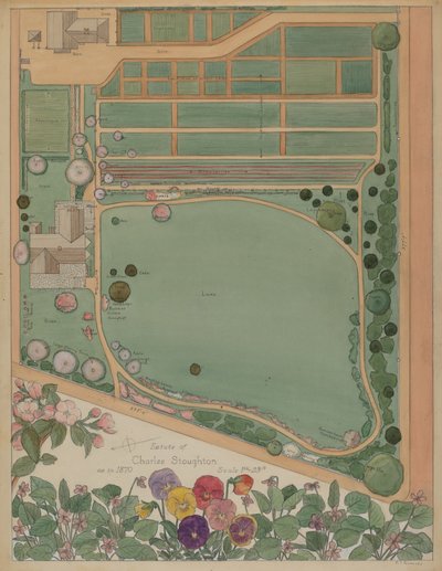 स्टॉटन एस्टेट, सी। 1936. द्वारा वर्जीनिया रिचर्ड्स