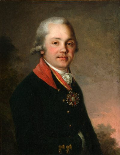 अलेक्जेंडर दिमित्रिविच आर्सेनेव का पोर्ट्रेट, 1796-1797 द्वारा व्लादिमीर लुइच बोरोविकोवस्की