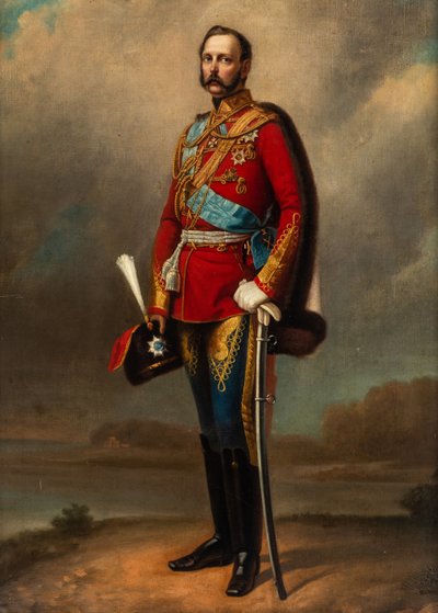 सम्राट अलेक्जेंडर II का चित्र 1818-1881, 19वीं शताब्दी का दूसरा भाग। द्वारा व्लादिमीर वासिलीविच पेरोव