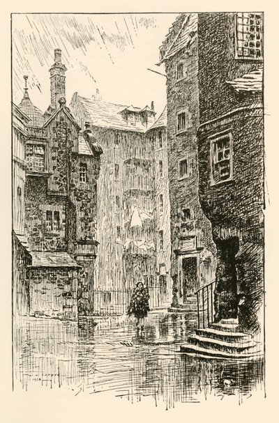 जेम्स कोर्ट, एडिनबर्ग, 1928। द्वारा कॅफीन