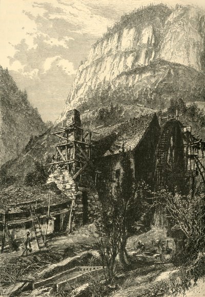 कंबरलैंड गैप, फ्रॉम द ईस्ट, 1872। द्वारा डब्ल्यूएच मोर्स