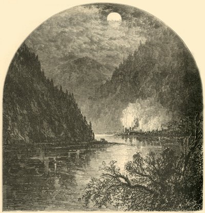 डनकैनन, जूनियाटा का मुहाना, 1874। द्वारा डब्ल्यूएच मोर्स