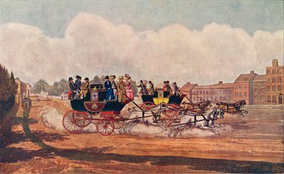 ऑक्सफोर्ड और विपक्षी कोच, 1906 द्वारा डब्ल्यू फ्लेवेल