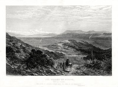 द वाटर्स ऑफ मेरोम, फिलिस्तीन, 1887 द्वारा डब्ल्यू। फॉरेस्ट