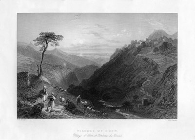 ईडन गांव, 1841। द्वारा WH कपोन