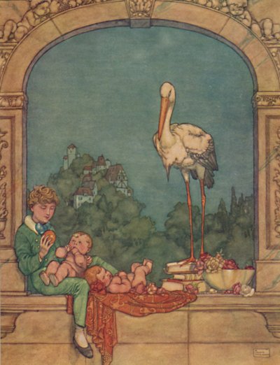 वी विल हिम हिम टू लिटिल वन, ए ब्रदर एंड ए सिस्टर, c1930 द्वारा विलियम हीथ रॉबिन्सन