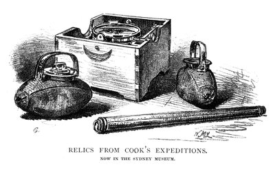 कुक एक्सपेडिशंस, 1886 से अवशेष। द्वारा डब्ल्यू। मैकलोड