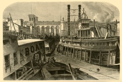 सेंट लुइस में लेवी, 1874। द्वारा डब्ल्यू रॉबर्ट्स