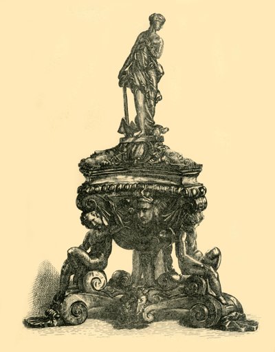कांस्य इंकस्टैंड, 16 वीं शताब्दी के मध्य में, 1881। द्वारा डब्ल्यूडब्ल्यू मैककार्टी