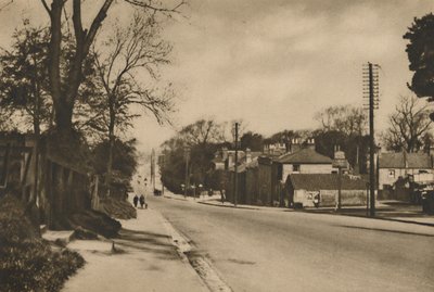 जहां रोमन रोड टू डॉवर क्रॉस शूटर्स हिल परे ब्लैकहेड, c1935। द्वारा डब्ल्यू। व्हिफ़िन