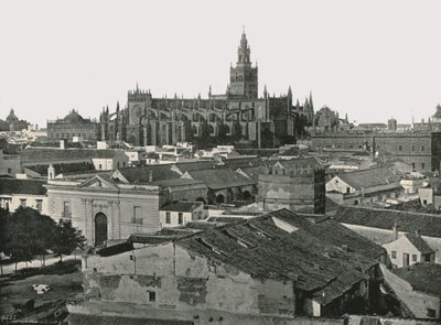 कैथेड्रल, सेविले, स्पेन, 1895। द्वारा डब्ल्यू एंड एस लिमिटेड