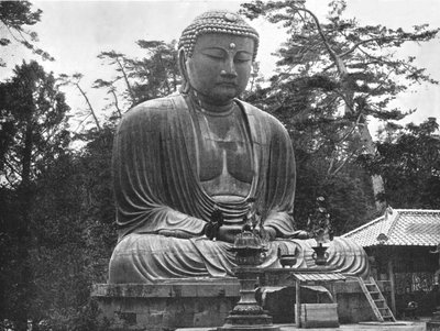 द ग्रेट डेइबत्सू, कामाकुरा, जापान, 1895। द्वारा डब्ल्यू एंड एस लिमिटेड