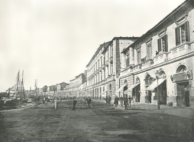 द मरीना, मेसिना, सिसिली, इटली, 1895। द्वारा डब्ल्यू एंड एस लिमिटेड