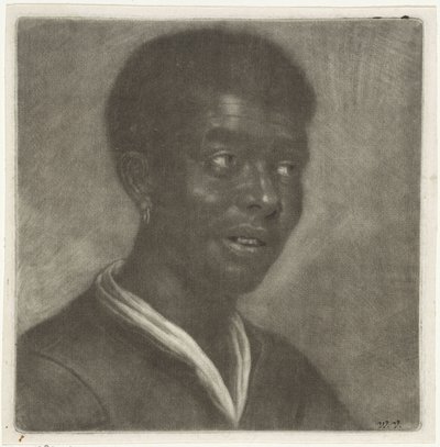 एक काले आदमी का सिर, c.1660-70 द्वारा वालरेंट वैलींट