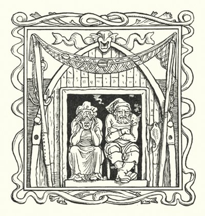 मछुआरे और उसकी पत्नी (उत्कीर्णन) द्वारा वाल्टर (बाद में) क्रेन