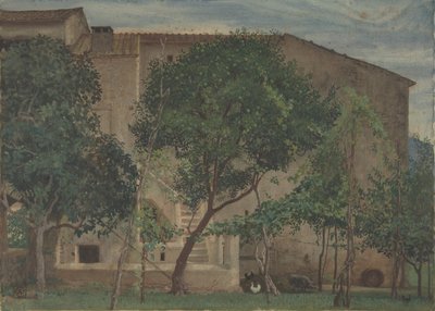 इतालवी फार्महाउस, 1871-3। द्वारा वाल्टर क्रेन