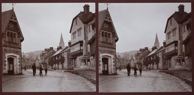 फोर स्ट्रीट, बीयर, ईस्ट डेवोन, डेवोन, 1913। द्वारा वाल्टर एडवर्ड ज़ेटमायरी