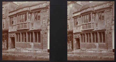 ट्रिब्यूनल हाउस, हाई स्ट्रीट, ग्लास्टनबरी, मेंडिप, समरसेट, 1913। द्वारा वाल्टर एडवर्ड ज़ेटमायरी