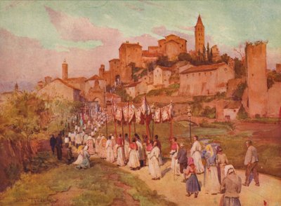 Viterbo में के शरीर 1913 c1900 द्वारा वाल्टर फ्रेडरिक रूफ टाइंडेल