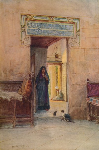 हरेम में प्रवेश, c1905, 1912 द्वारा वाल्टर फ्रेडरिक रूफ टाइंडेल