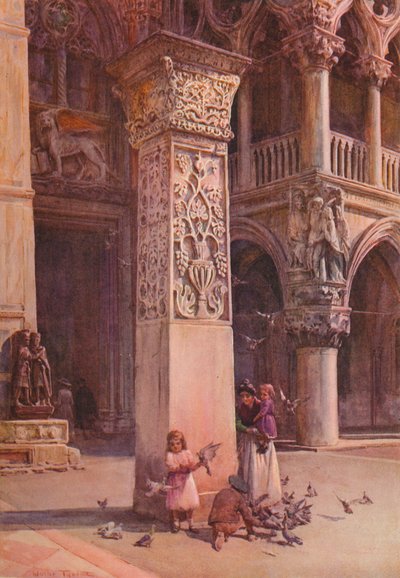 पियाजेटा, वेनिस में, c1900 1913 द्वारा वाल्टर फ्रेडरिक रूफ टाइंडेल