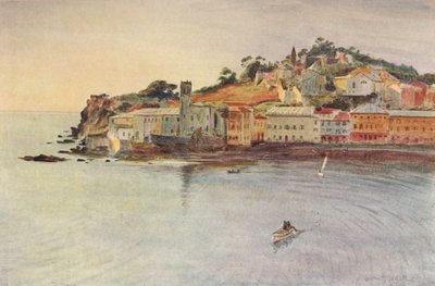द प्रायद्वीप, Sestri Levante, c1910, 1912 द्वारा वाल्टर फ्रेडरिक रूफ टाइंडेल