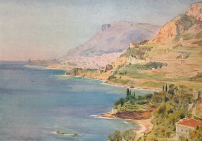 मोनाको की रियासत, c1910, 1912 द्वारा वाल्टर फ्रेडरिक रूफ टाइंडेल